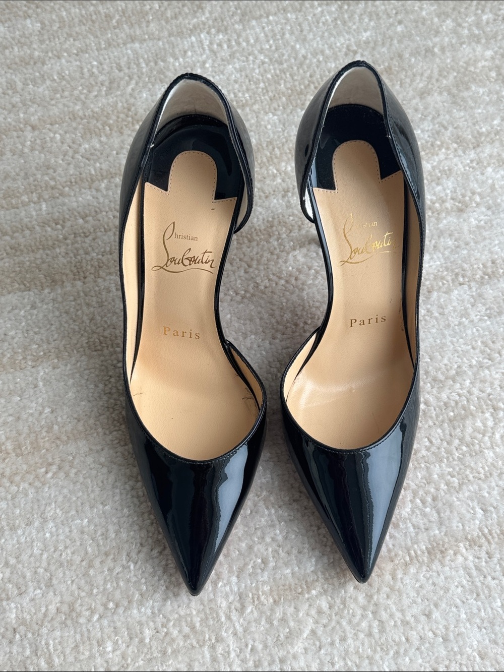 Christian Louboutin 4” heels